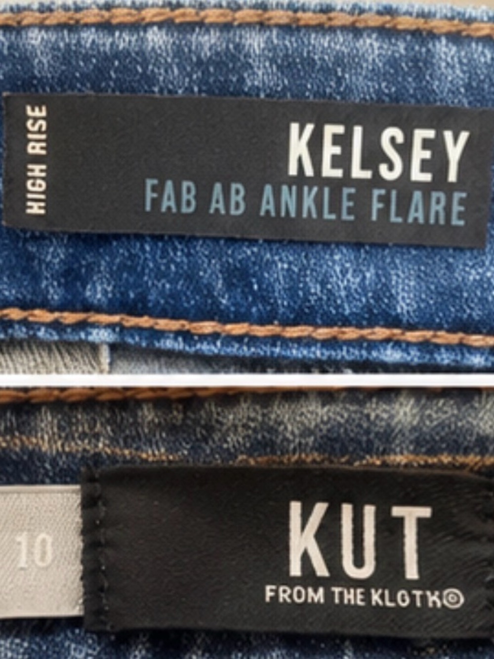 Kut from the Kloth Kelsey Fab Ankle Flare - Picture 2 of 3